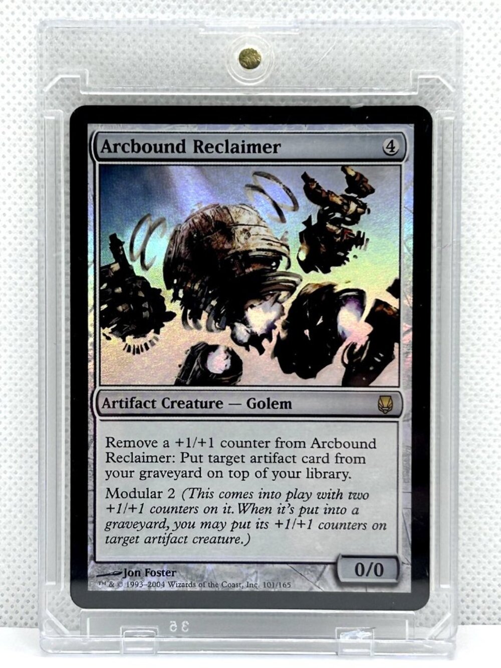 Arcbound Reclaimer Foil Rare Darksteel IN MAG CASE